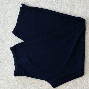 Picadilly High Rise Pull On Navy Blue Pants Size L